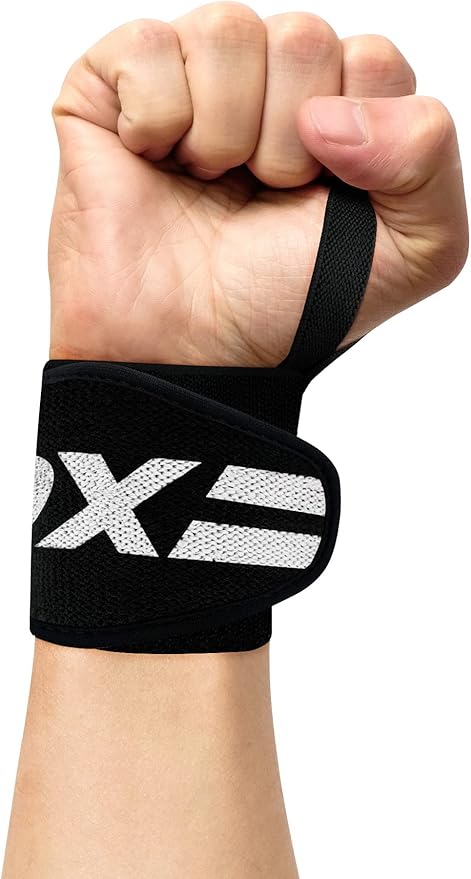 RDX Wrist Wraps for Weightlifting (Pair), IPL USPA Approved, Elasticated 18” Cotton Straps Support with Thumb Loop, Gym Wrap for Weight Lifting Powerlifting Competition Strength Training Bodybuilding