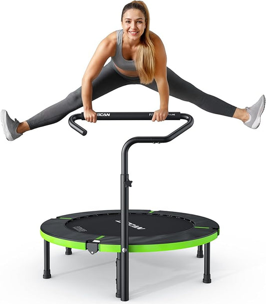 BCAN 40"/48" Foldable Mini Trampoline 330lbs/440lbs