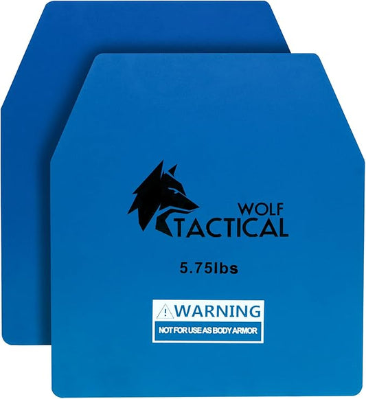 WOLF TACTICAL Weight Vest Plates - 5.75/8.75/14.5/19.75LB Pairs