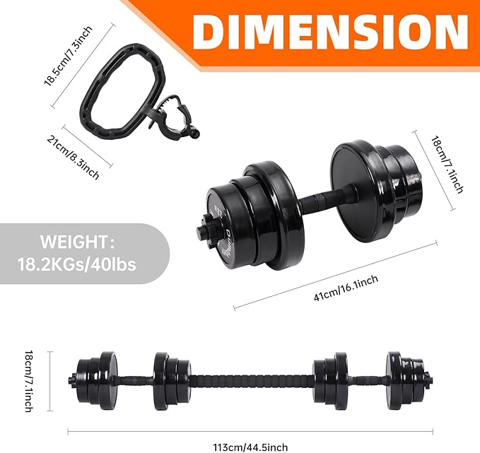 Nice C Weights 20-40-50-70LB 3-in-1 3-in-1 set,