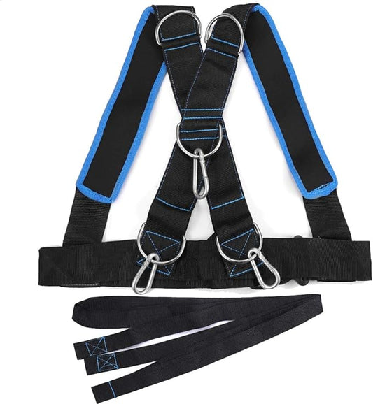 MOOCY Training Sled Harness Vest with Pull Strap