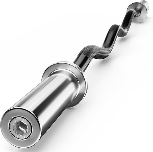 Olympic Barbell Weight Bar for Weightlifting 7ft/6ft/5ft for 500lbs/400lbs/330lbs Weight