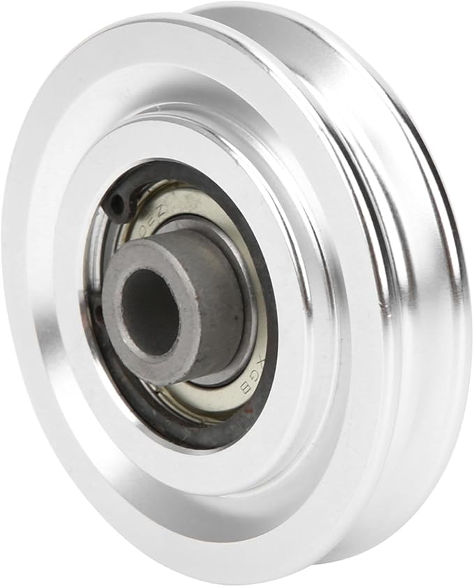 Fitness Pulley Wheel, 70mm Diameter Aluminum Alloy Pulley Wheel Fitness Equipment Accessories for Strength Training Equipment