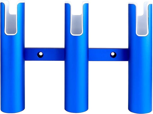Aluminium Wall-Mounted Fishing Rod Holder for Boat, Garage & Marine - Holds Rods & Poles