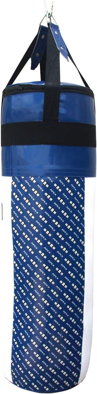 Ringside Apex Heavy Bag, Punching Bag for Boxing Training and Workout, 100 lbs, Includes Nylon Straps and Hanging Clip