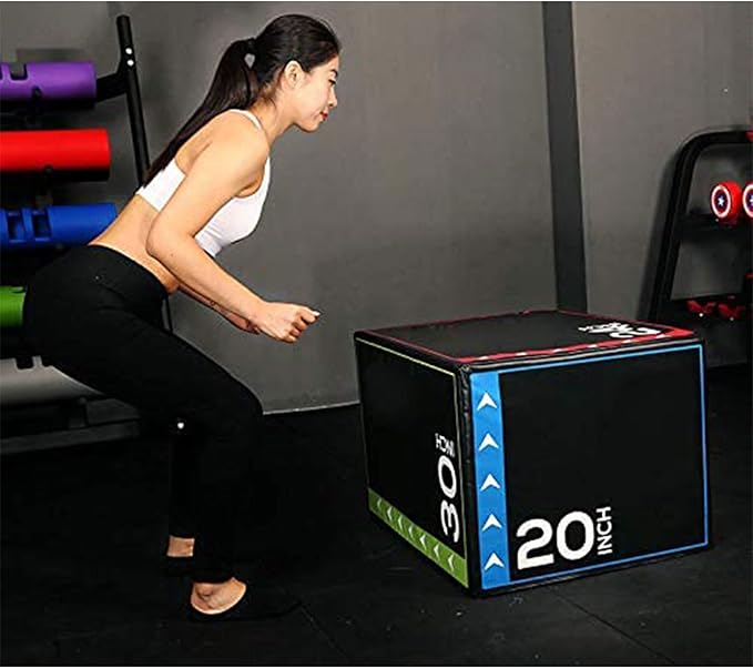 BalanceFrom Plyo Jumping Exercise Box, Home Gym Workout Trainer, Multiple Options