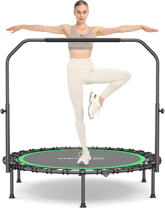 ANCHEER 40/48" Foldable Mini Trampoline 550LBS Max
