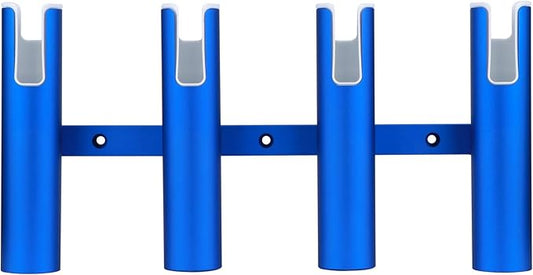 Aluminium Wall-Mounted Fishing Rod Holder for Boat, Garage & Marine - Holds Rods & Poles