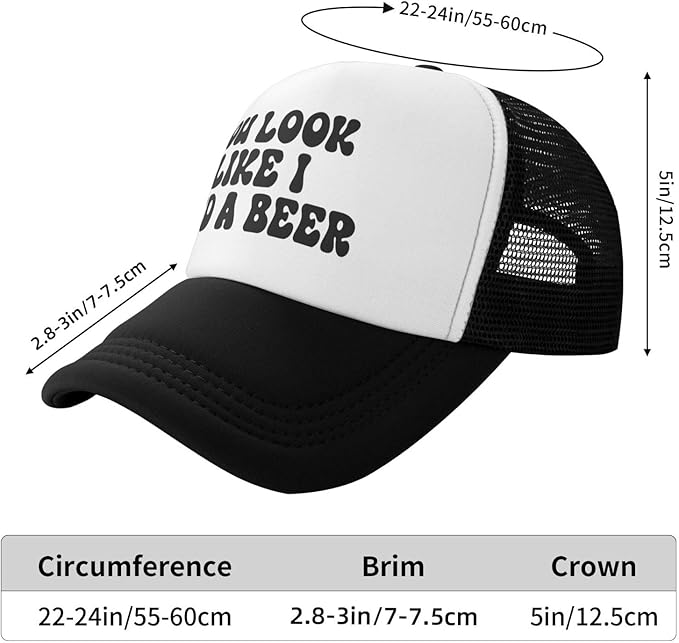 Put It On My Husband's Tab Drinking Trucker Hat - Funny Pink Trucker Hat for Women and Men