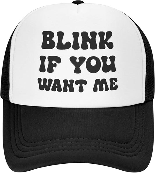 Put It On My Husband's Tab Drinking Trucker Hat - Funny Pink Trucker Hat for Women and Men