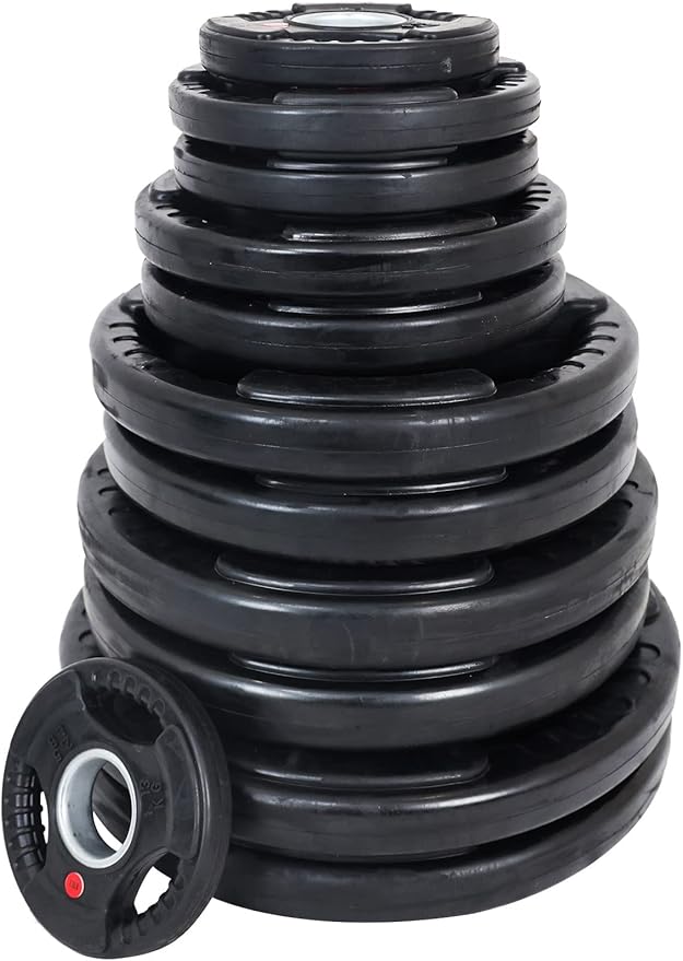 Signature Fitness Olympic 2-Inch Cast Iron Plate Weight
