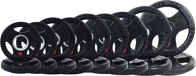 Signature Fitness Olympic Cast Iron Plate for Strength