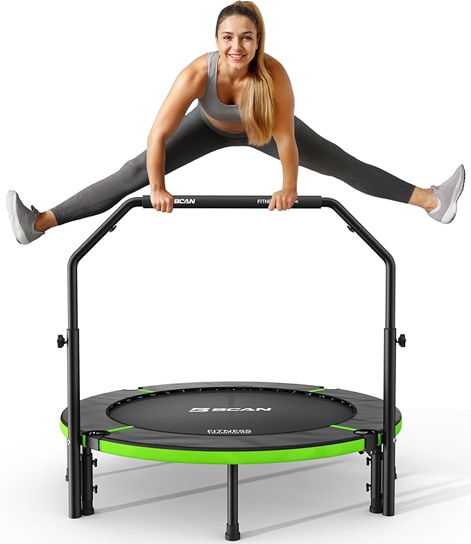 BCAN 40"/48" Foldable Mini Trampoline 330lbs/440lbs