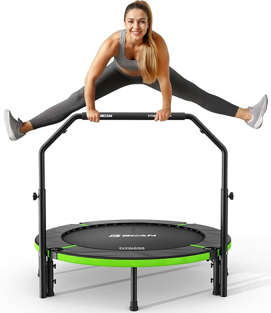 BCAN 40"/48" Foldable Mini Trampoline 330lbs/440lbs
