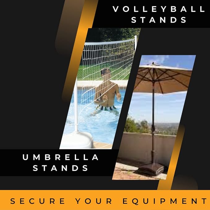Polymer for Anchoring Down Basketball Goals, Freestanding Punching Bag, Outdoor Umbrella, Volleyball Nets, Etc. JUST ADD Water - Replaces Sand & Sandbags for Bases 16 oz