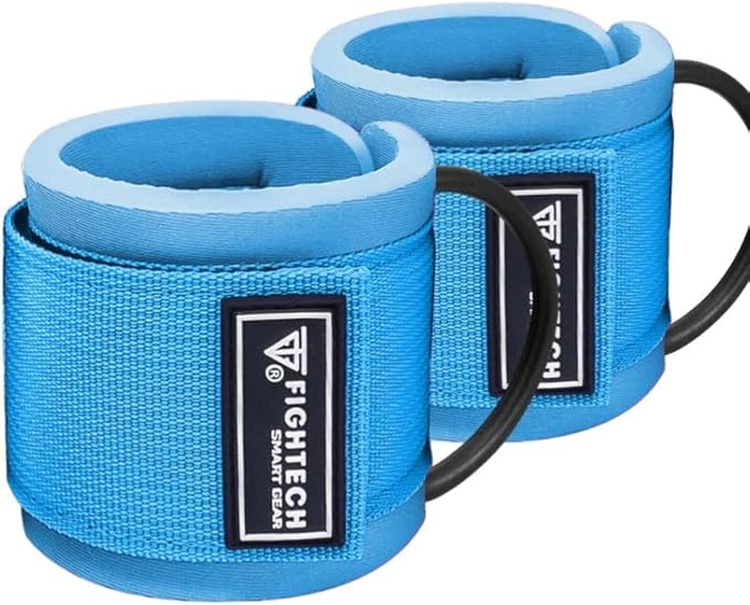 Ankle Straps for Working Out - Revitalize Your Lower Body Sculpting with Comfortable and Durable Ankle Strap for Cable Machine Pair - LiteMotion by FIGHTECH