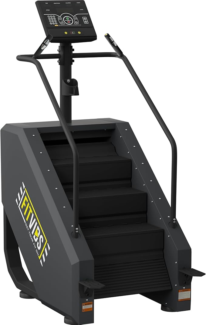 Stair Stepper Machine, Continuous climbing Stair Machine, Commercial Grade Stair Stepping Machine for Cardio and Lower Body Workouts, Max Load 375LBS