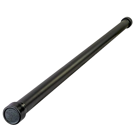 CanDo Jumbo WaTE Bar 20lb Black