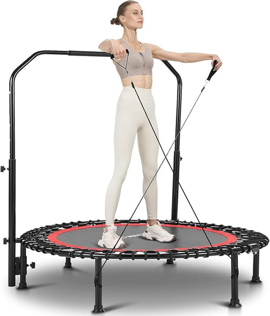 ANCHEER 40/48" Foldable Mini Trampoline 550LBS Max