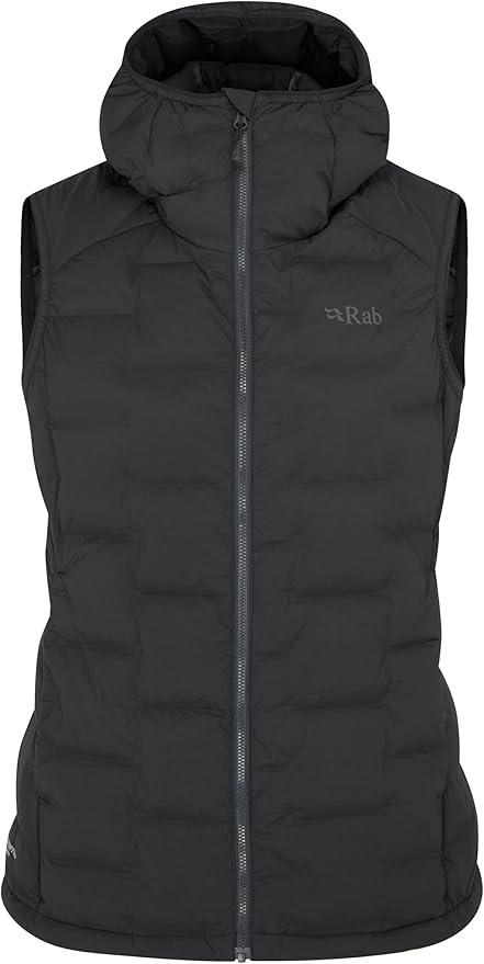 Rab Women's Cubit Stretch Down Insulated Lightweight Vest for Hiking, Climbing, and Skiing