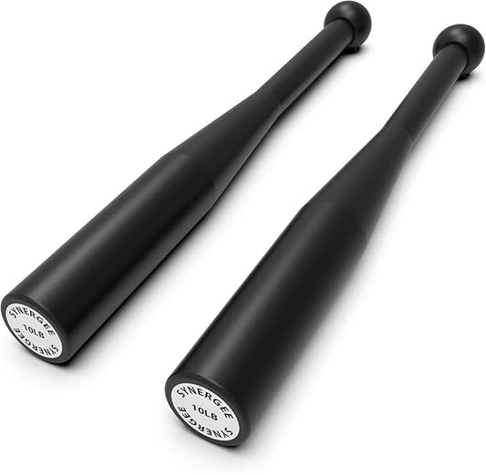 Synergee Indian Clubs 1lb 2lb, 5lb, 5lb, 10lb 10lb & 15lb. Power