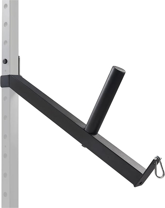 Sunny Health & Fitness Power Cage Squat Rack Upgrade Attachments, Dip Bar, Plate Bar Holder, Belt Squat, J Hook, Lat, Adapter, U Ring, Pull Up Bar, Landmine, Captain's Chair, Tricep Rope For Home Gym