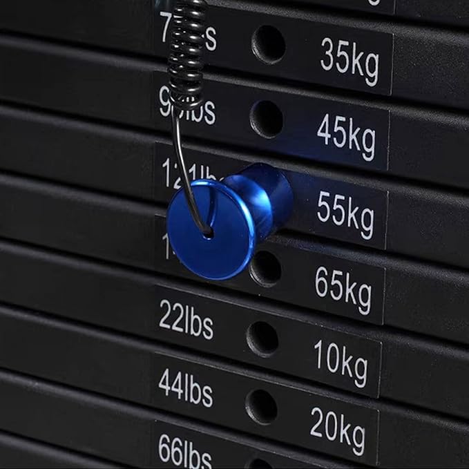 Flylin Weight Stack Pin, Aluminium Alloy Quick Release Pin Magnetic Strength Training Screw Bolt Strength Training Equipment for Fitness Equipment Pin Training