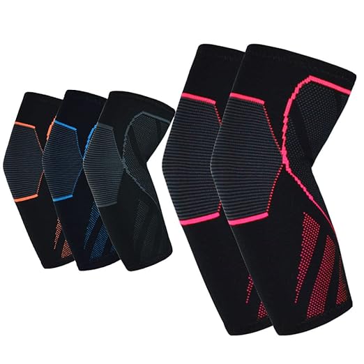 Arm Supports Sleeve,Elbow Compression Sleeve (1 Pair)，Tennis Elbow Braces for Tendonitis and Tennis，Arm Supports Sleeves golfer relief for women & men sleeve for weightlifting