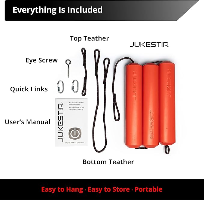 Jukestir® Punching Bag with Dynamic Motion, Better Footwork Than Double End Bag, Speed Bags for Boxing, More Agility Than Heavy Bag, Reflex Bag Boxing, Great MMA Workout at Home, Used by Pros