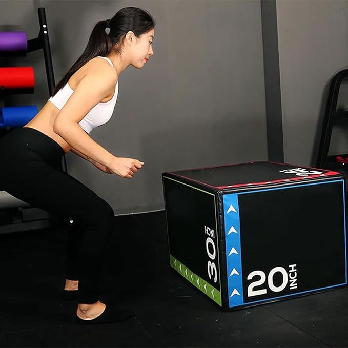 BalanceFrom Plyo Jumping Exercise Box, Home Gym Workout Trainer, Multiple Options