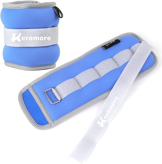 Ankle Weights, 1/2/3/4/5/6/8/10/12 LBS (1 Pair) Wrist Arm