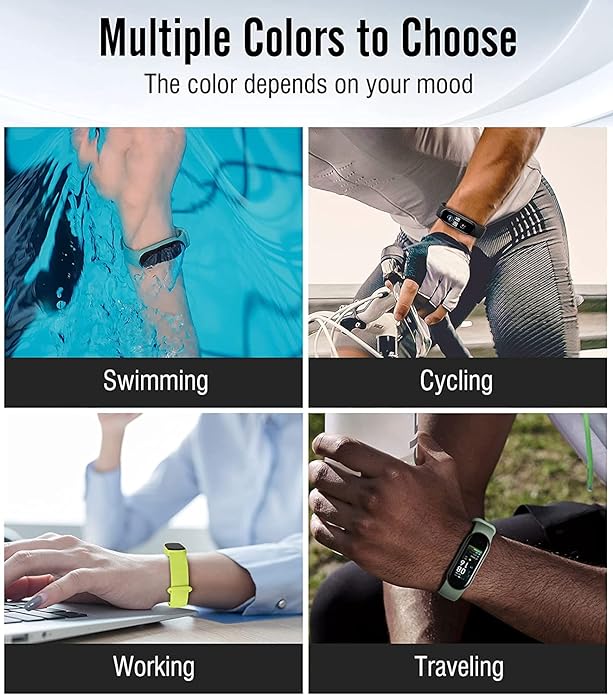 Bands Replacement for Mi Band 7 Strap Wristbands Compatible with Xiaomi Mi Band 7 Smartwatch Accessories Colorful Bracelet for Women Men Silicone Smart Watch Xiaomi 7 Wrist Band