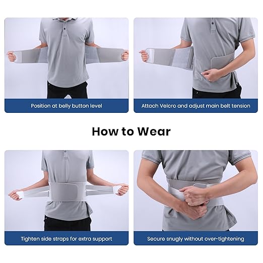 Back Brace for Lower Back Pain Women, Brace Posture Corrector with 3 Lumbar Pads,Back Support Belt for Men and Women, Sciatica, Herniated Disc, Scoliosis, XL