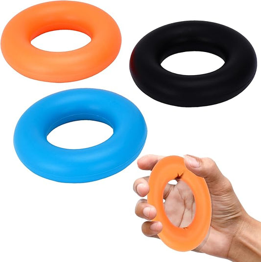 Steady Doggie Strengthener Grip Rings Set of 3 30, 40 40 and 50 Lb