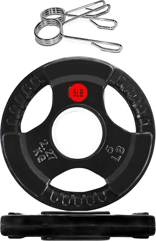 Signature Fitness Olympic 2-Inch Cast Iron Plate Weight