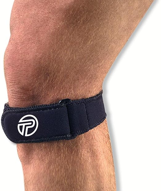 Pro-Tec Athletics Knee Patellar Tendon Strap (Small), Black