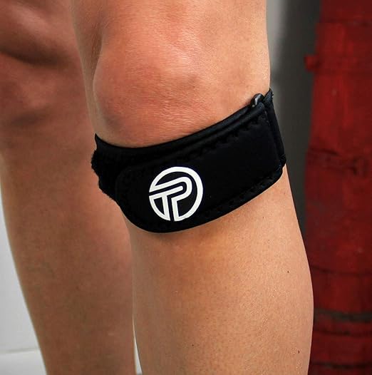 Pro-Tec Athletics Knee Patellar Tendon Strap (Small), Black