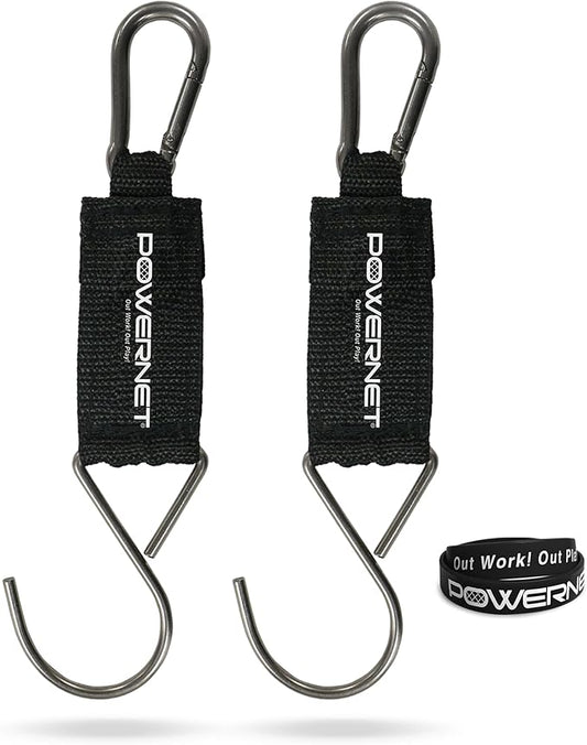 PowerNet Dugout Organizers, Softball & Baseball Bat Fence Rack, Multi-Clip Gear Hanger, Two Fence Hooks or Dugout Bundle, Baseball Coaching Accessories, Baseball Equipment Dugout Organizer with Hooks