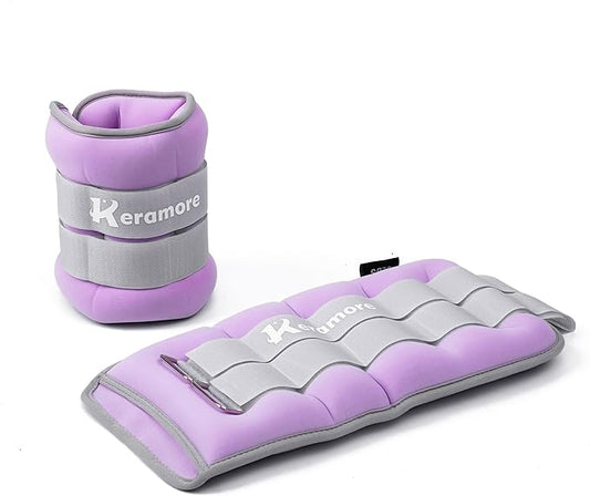 Ankle Weights, 1/2/3/4/5/6/8/10/12 LBS (1 Pair) Wrist Arm