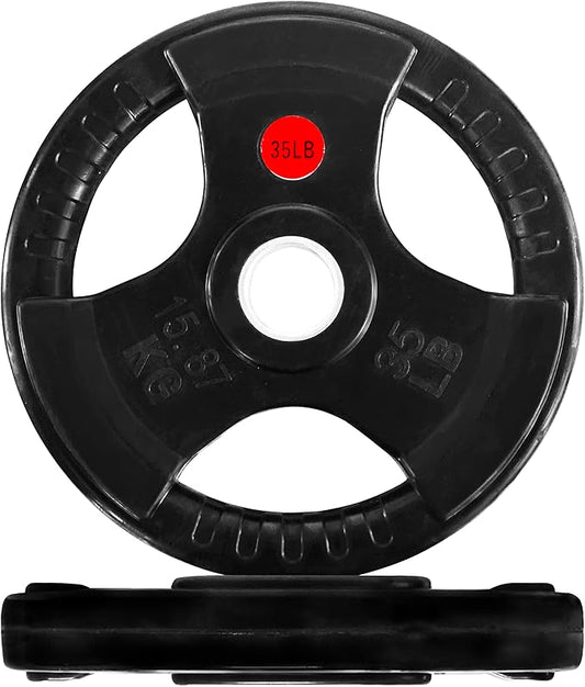 Signature Fitness Olympic 2-Inch Cast Iron Plate Weight