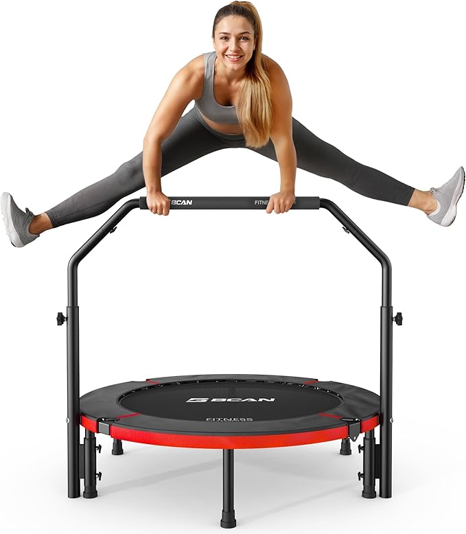 BCAN 40"/48" Foldable Mini Trampoline 330lbs/440lbs