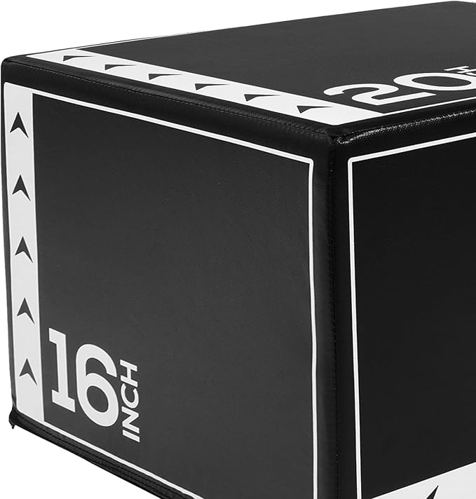 BalanceFrom Plyo Jumping Exercise Box, Home Gym Workout Trainer, Multiple Options