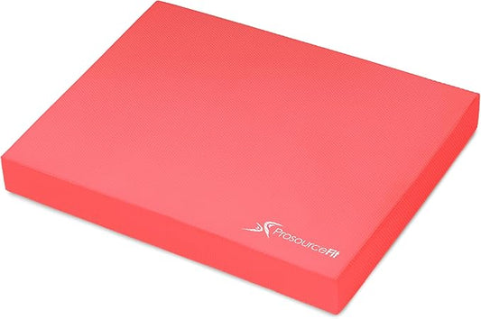 ProsourceFit Exercise Balance Pad â€“ Non-Slip Cushioned Foam 15.5â€x12.75â€