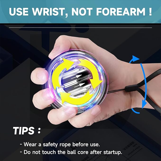 XMALL Wrist Power Gyro Ball