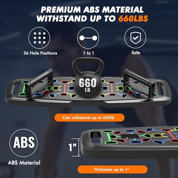 Foldable Push Up Board