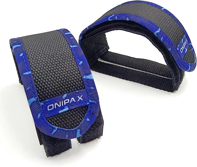 ONIPAX Outdoor Bike Pedal Straps Toe Clips Straps Tape 2 PCS