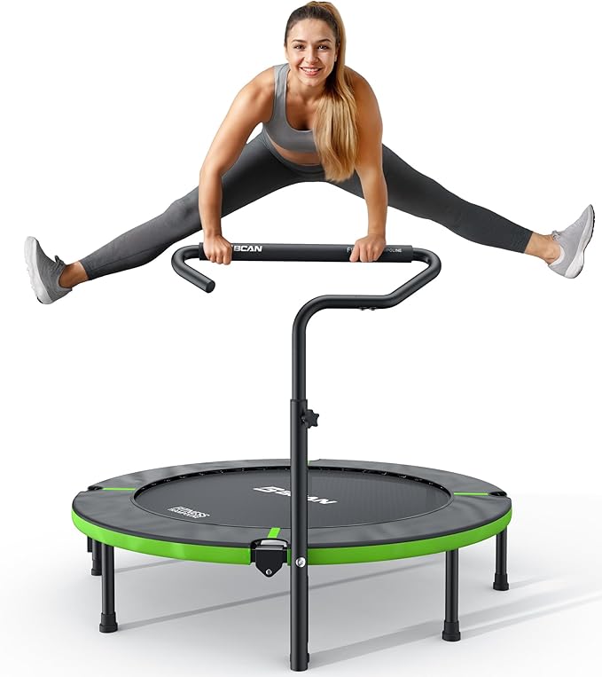 BCAN 40"/48" Foldable Mini Trampoline 330lbs/440lbs