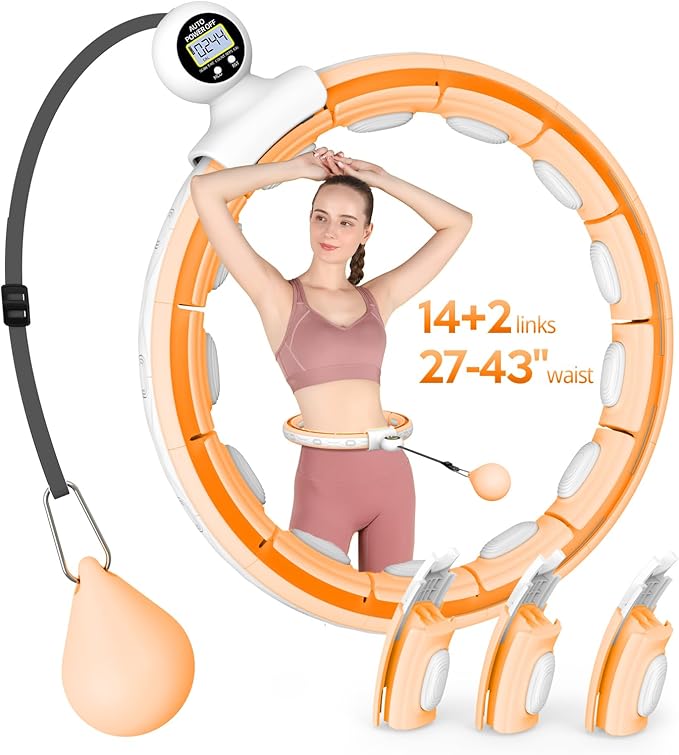 EPEHSPORT Silent Infinity Smart Hoops with Counter 22"-44" 2 in 4 Abdomen