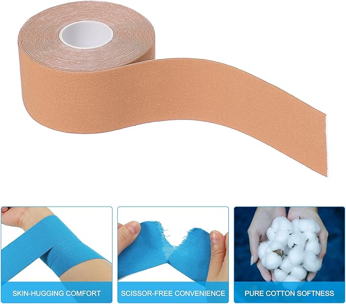 PATIKIL Aerial Hoop Tape, Athletic Tape Adhesive Non-Slip Grip Tape Yoga Rig Sports Tape for Exercises Gymnastics
