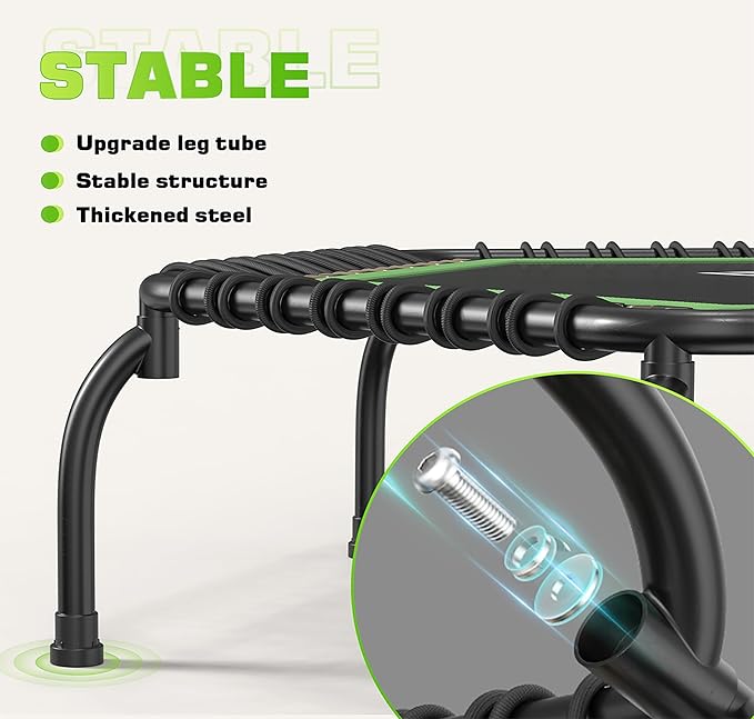 BCAN 48"/51" Mini Trampoline 450/550 LBS